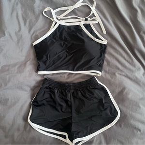 Halter Top Swimsuit Set